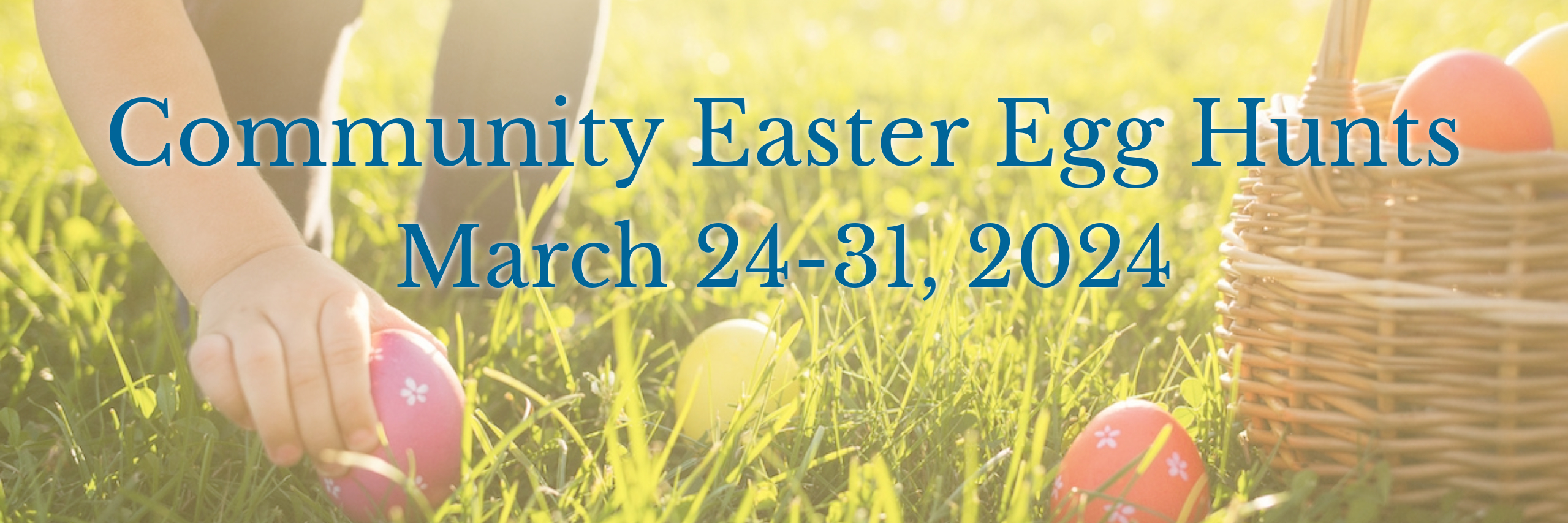 Host an Easter Egg Hunt for your neighbors.